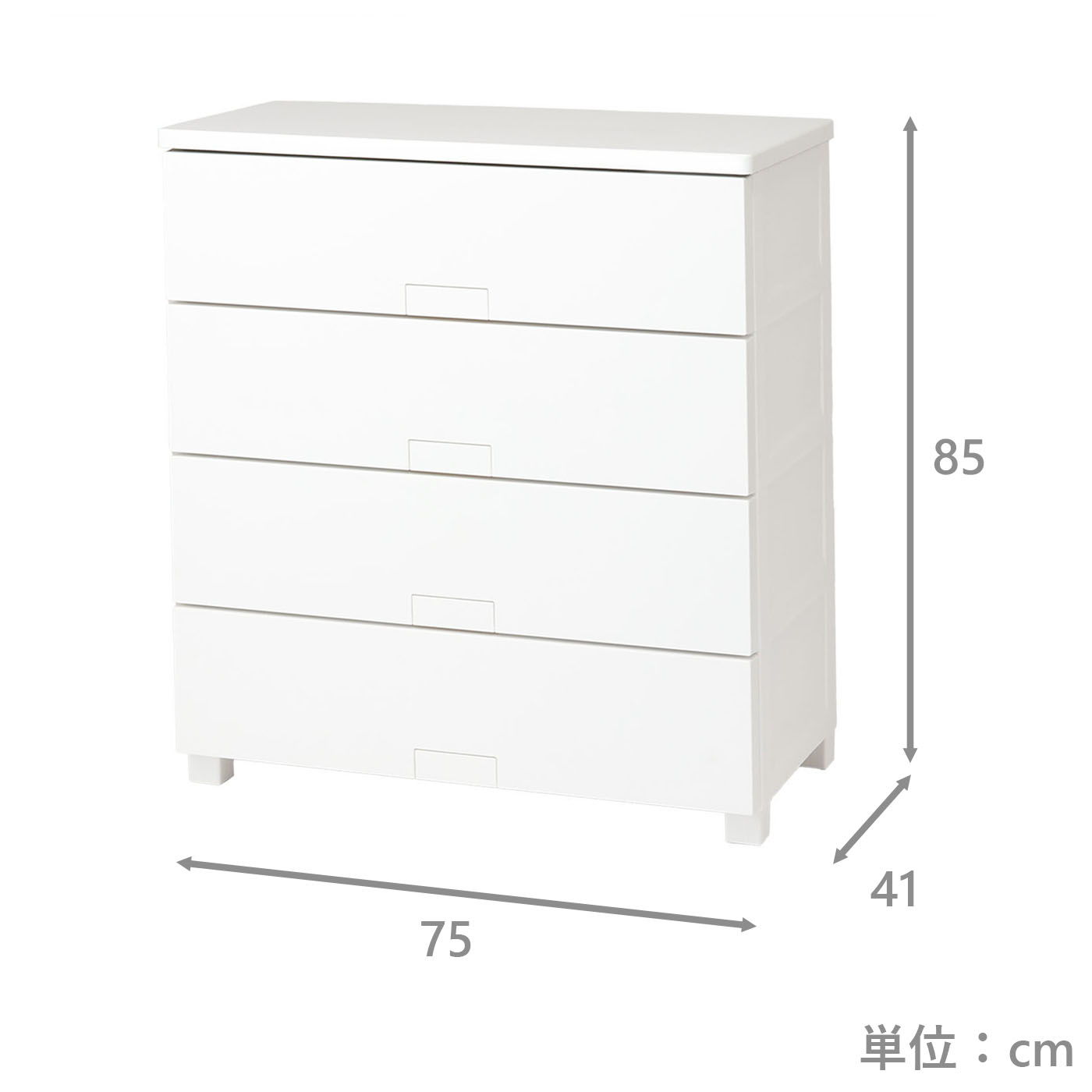 フィッツチェスト　フルフラット7504W