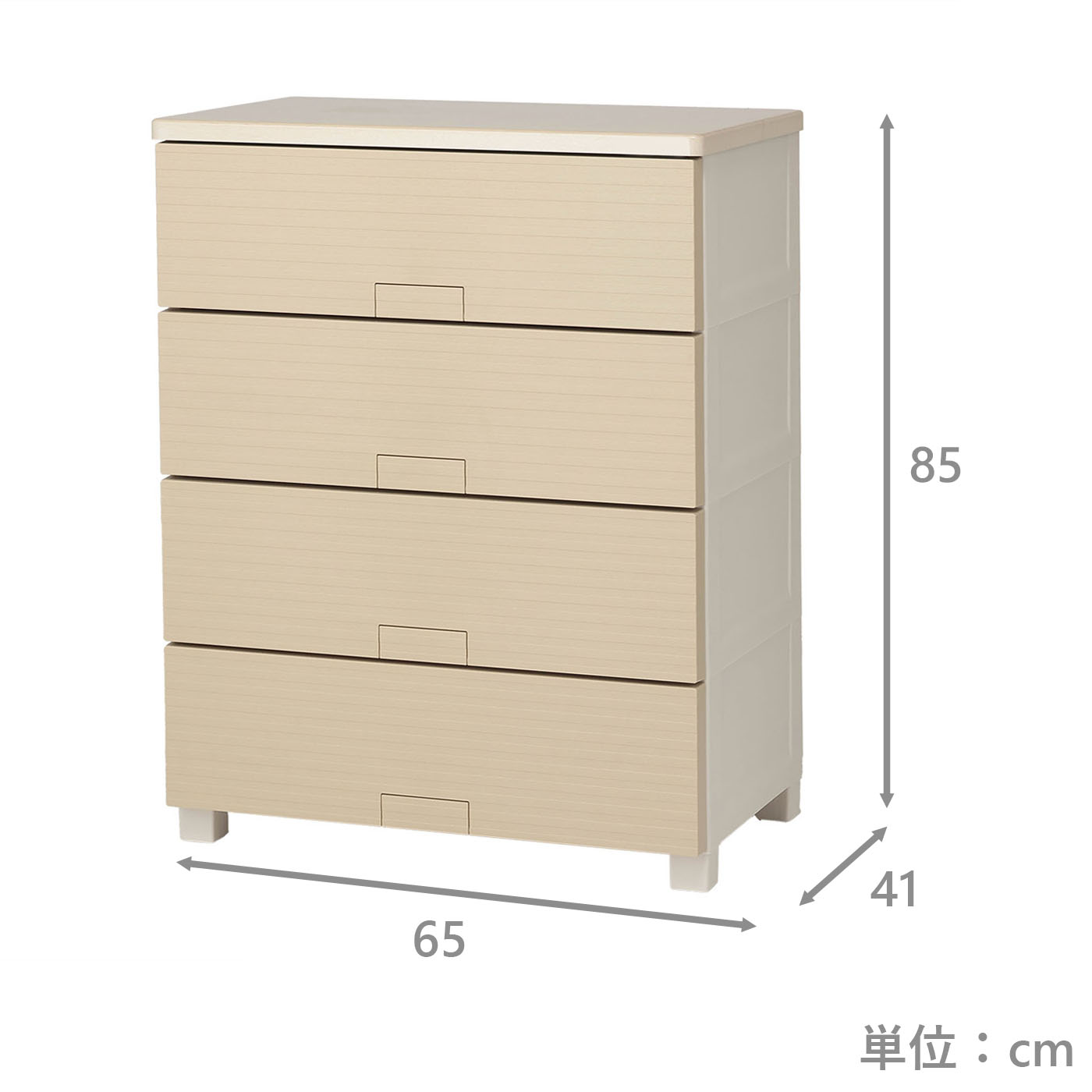 フィッツチェスト　ウッド6504BE