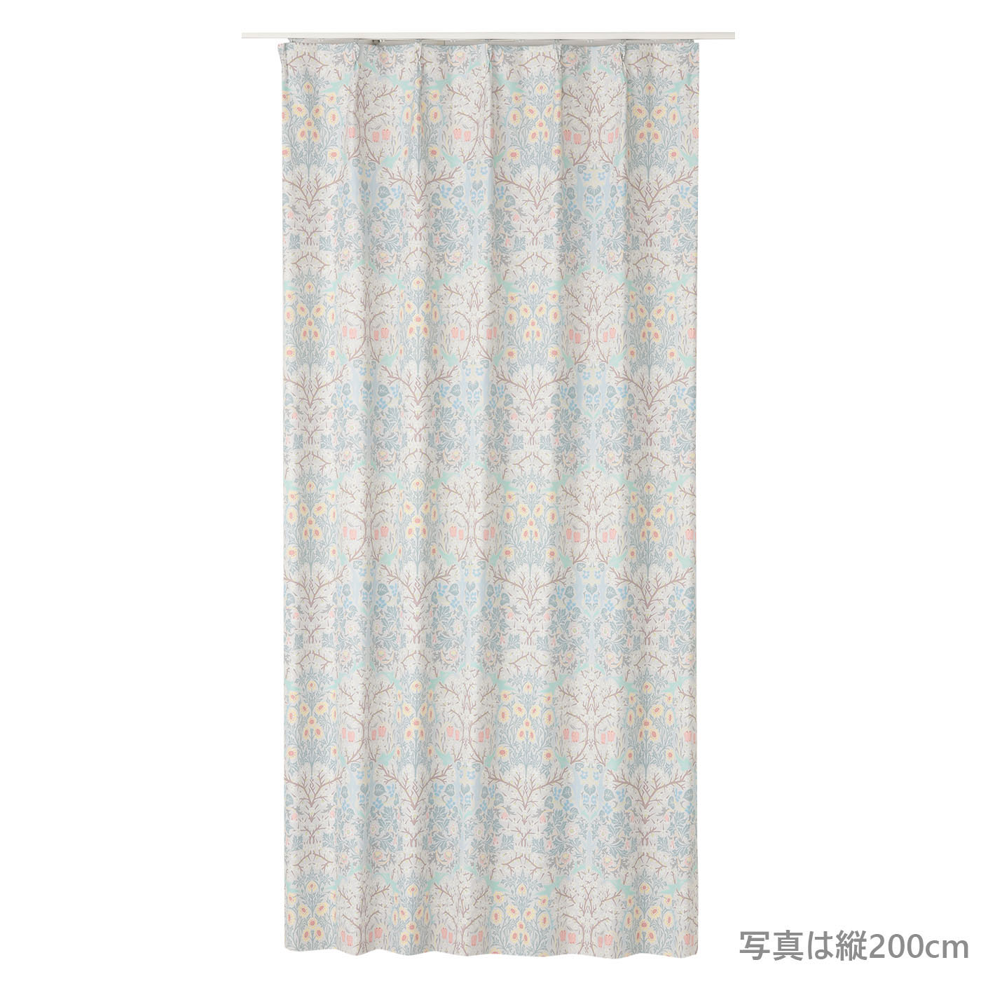 厚地カーテン　ブラックソーン　100×200　2枚組　IV