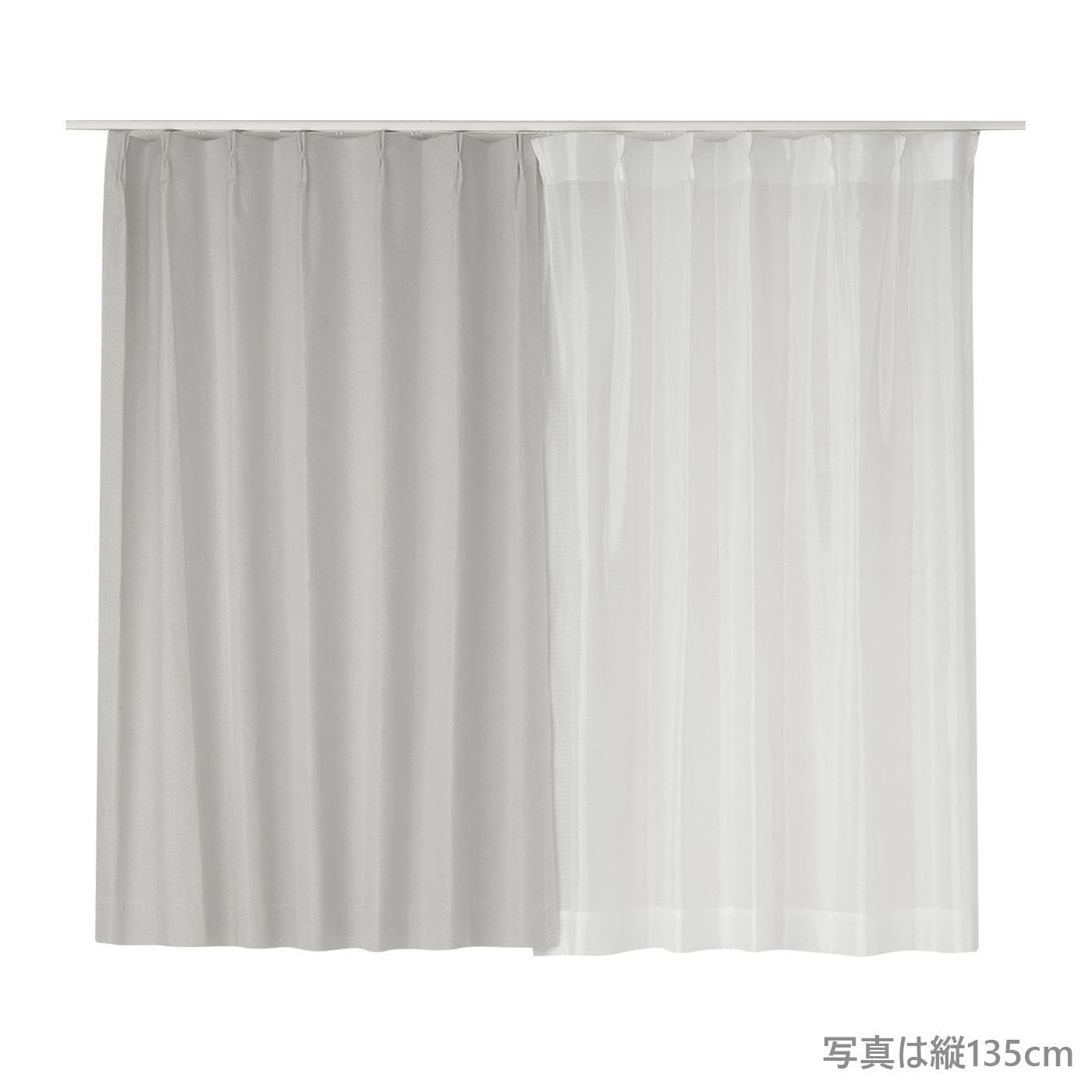 厚地カーテン+レース　レジェ　100×135　4枚組　IV