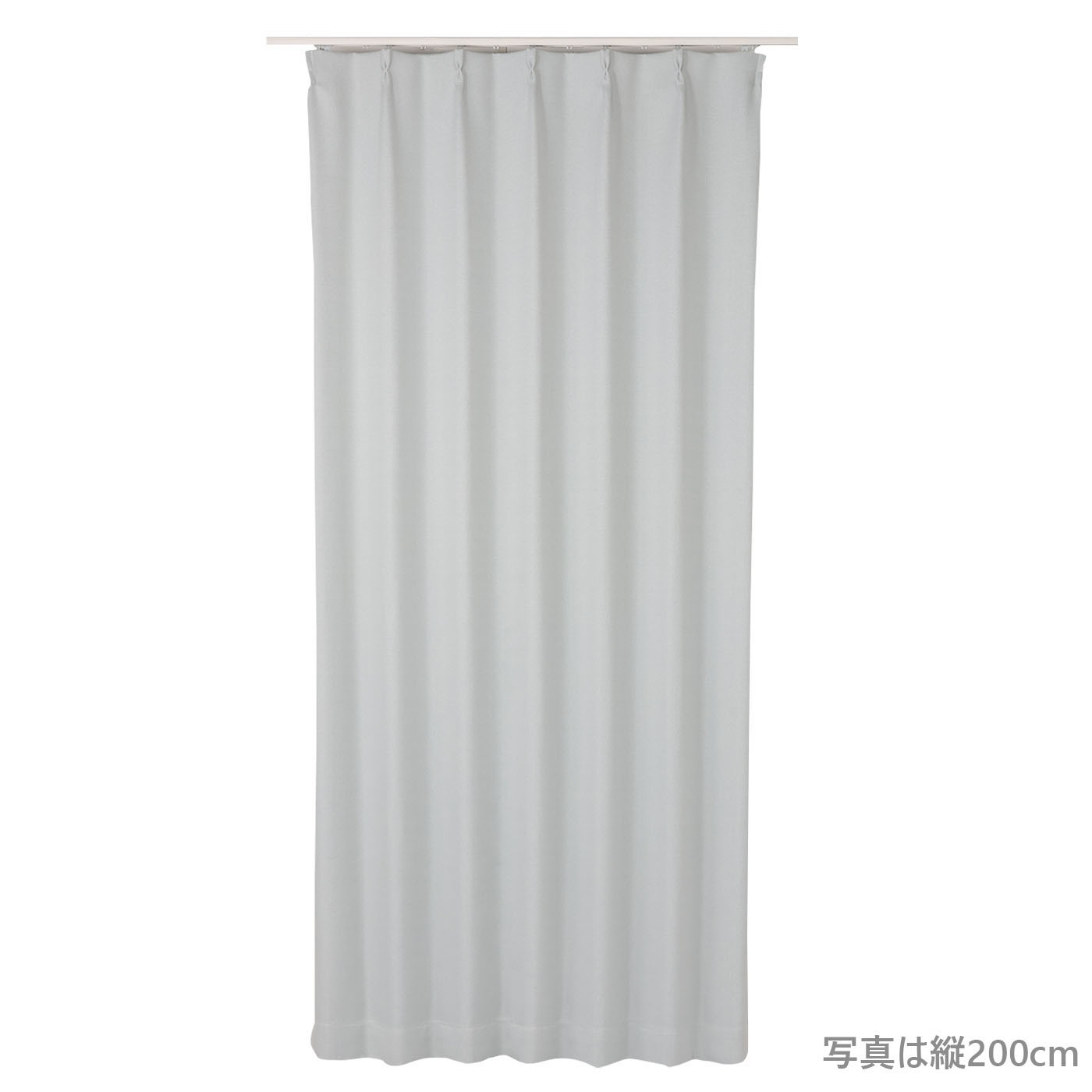 厚地カーテン　カーム　100×200　2枚組　W