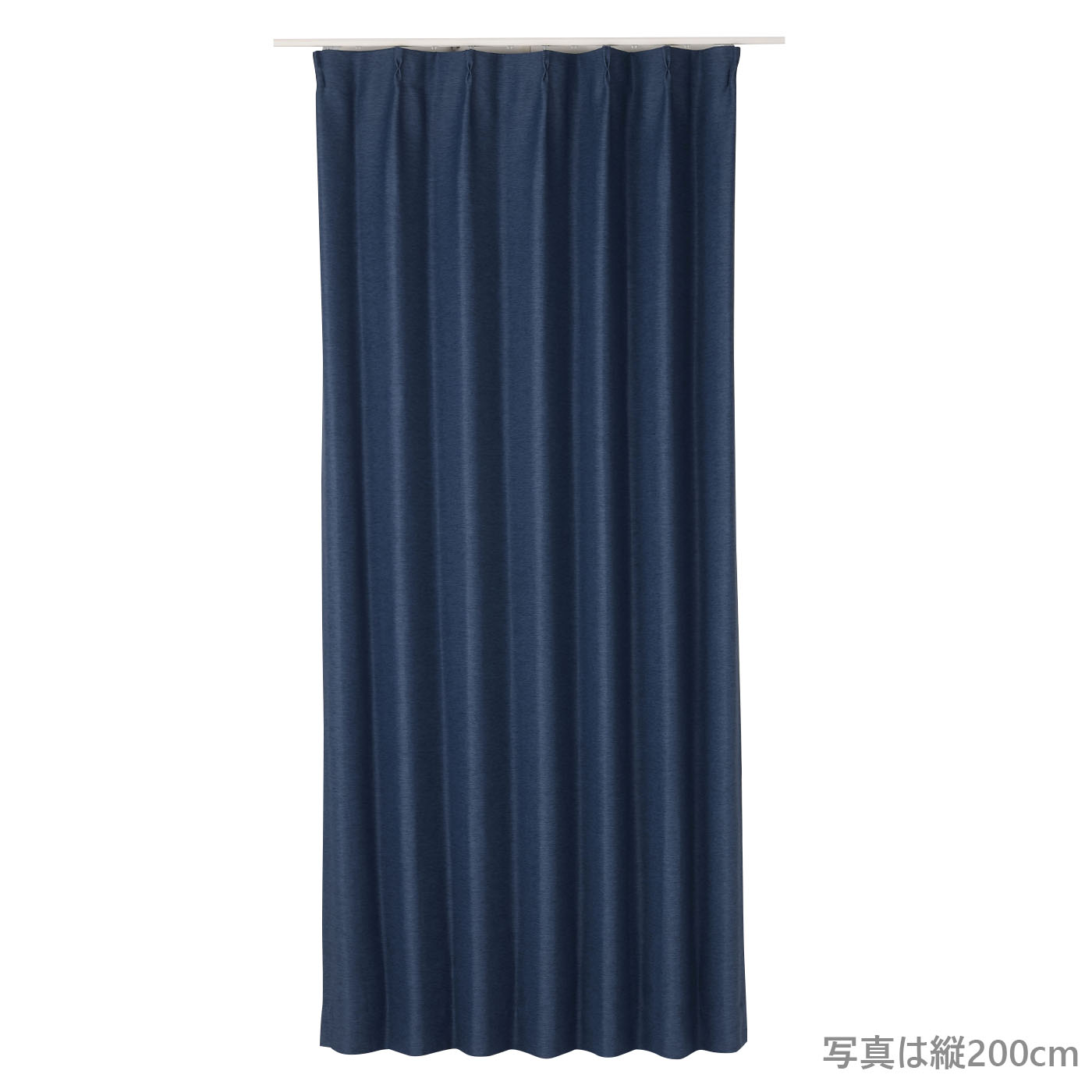 厚地カーテン　テラ　100×200　2枚組　NV