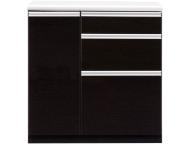 高機能キッチンカウンター　アリエス90扉　BK
