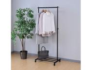 移動できる頑丈ハンガー(下棚付き)　NビルコSL　MBK