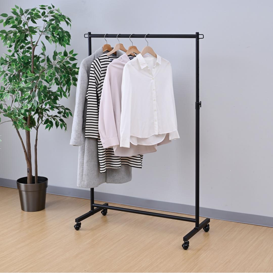 移動できる頑丈ハンガー(シングル)　NビルコS　MBK