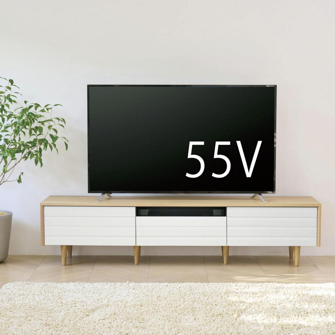 テレビ台　ノルフィカ　NOR-4018H　WH