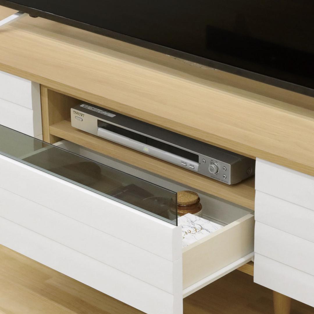 テレビ台　ノルフィカ　NOR-4018H　WH