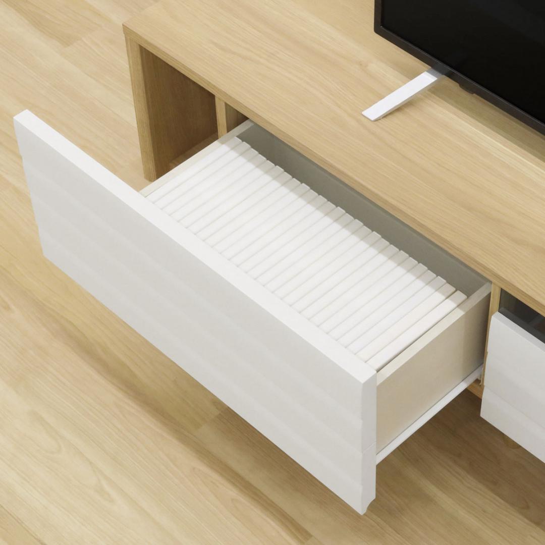 テレビ台　ノルフィカ　NOR-4018H　WH