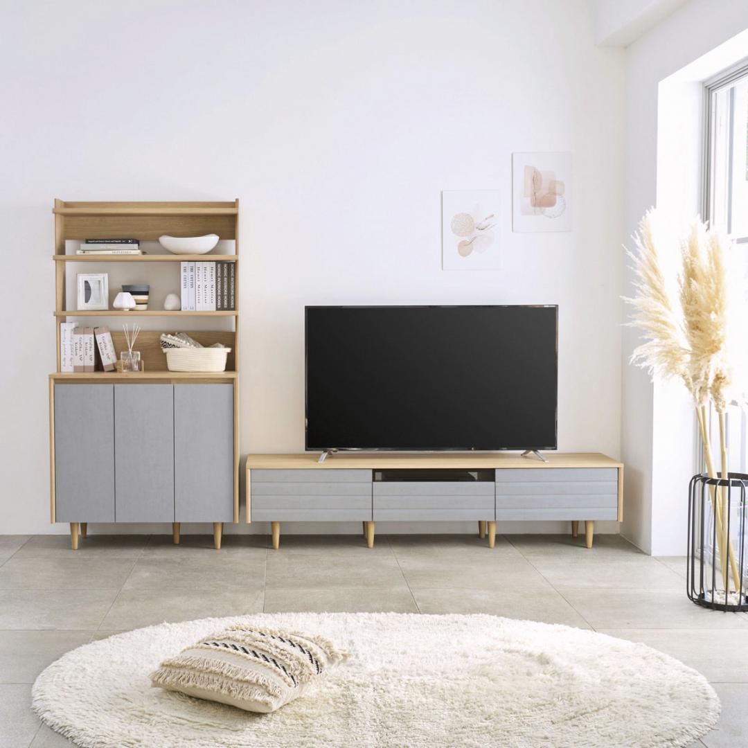 テレビ台　ノルフィカ　NOR-4018H　GY
