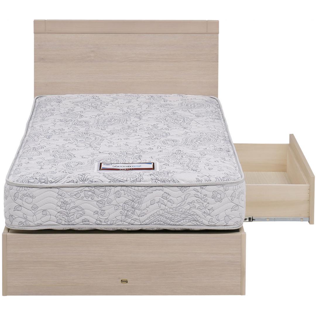 ☆定価38664円☆CROSS　シングルベッド　DBR/NA ☆定価38664円☆CROSSシングルベッドDBR/NA