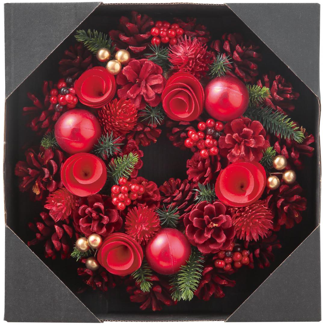 クリスマスリース　スカーレット　RE
