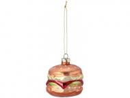 ガラスオーナメント　ハンバーガー