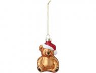 ガラスオーナメント　クマ