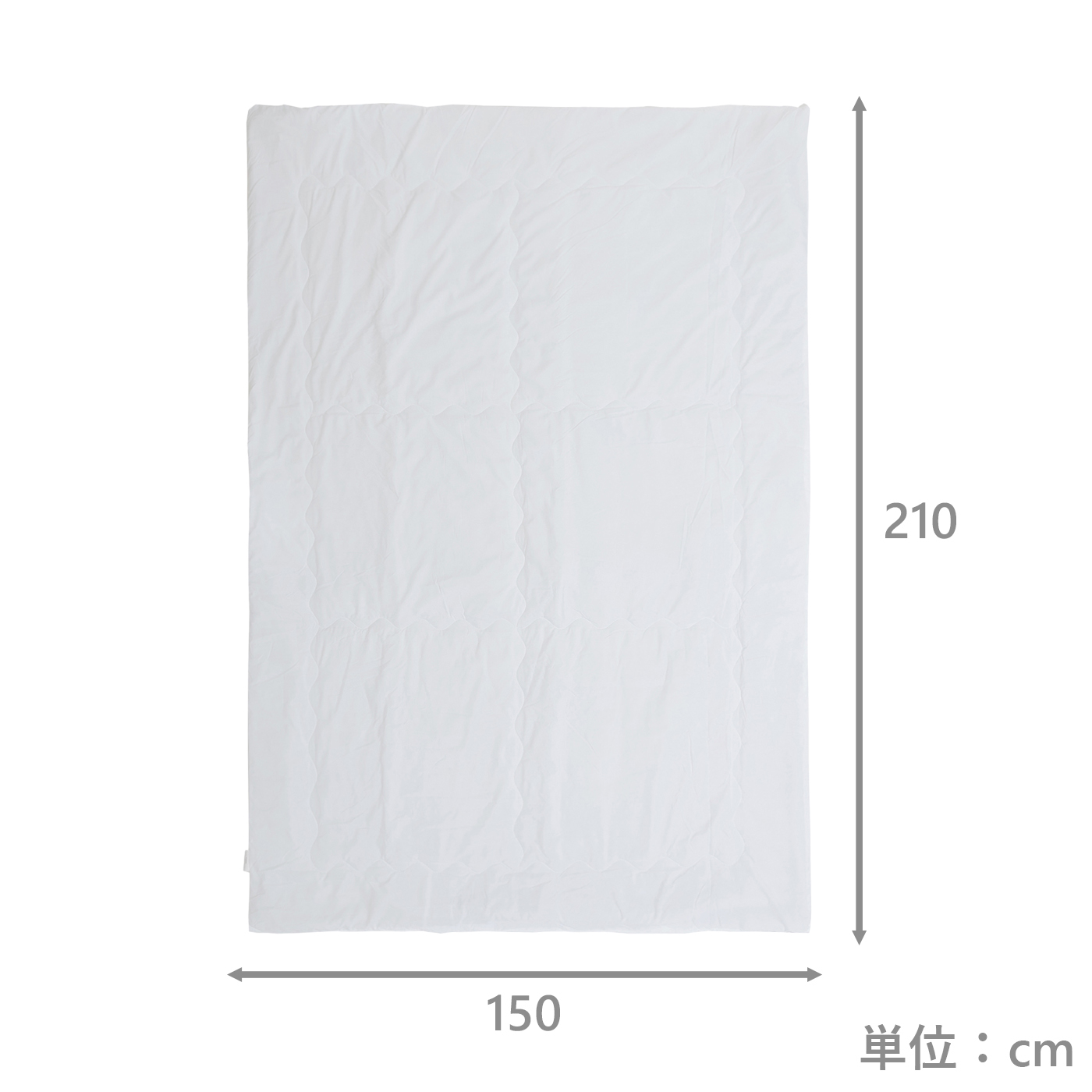 薄掛ふとん　150×210cm