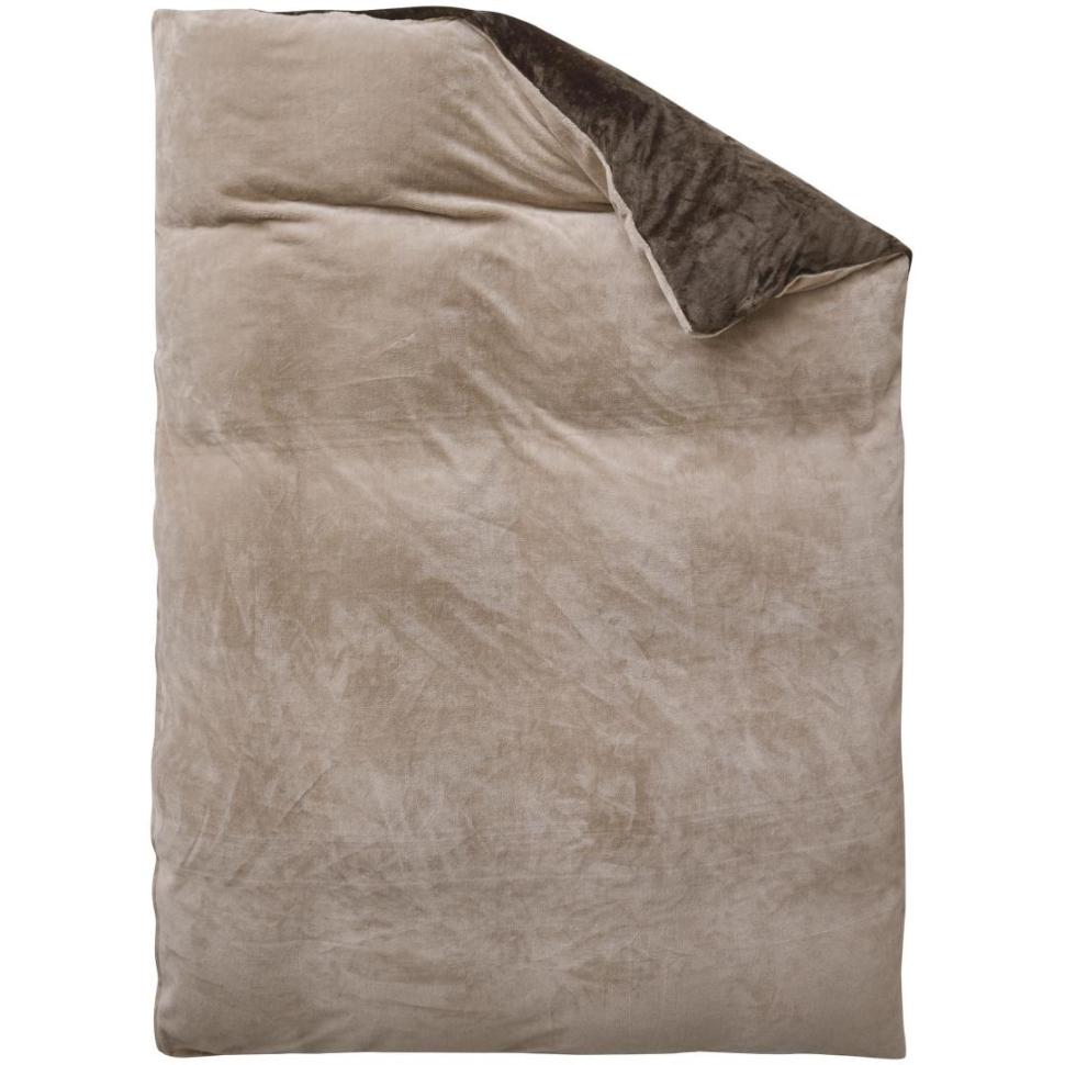 掛布団カバー　ベアシック　LBE/DBR(シングル)