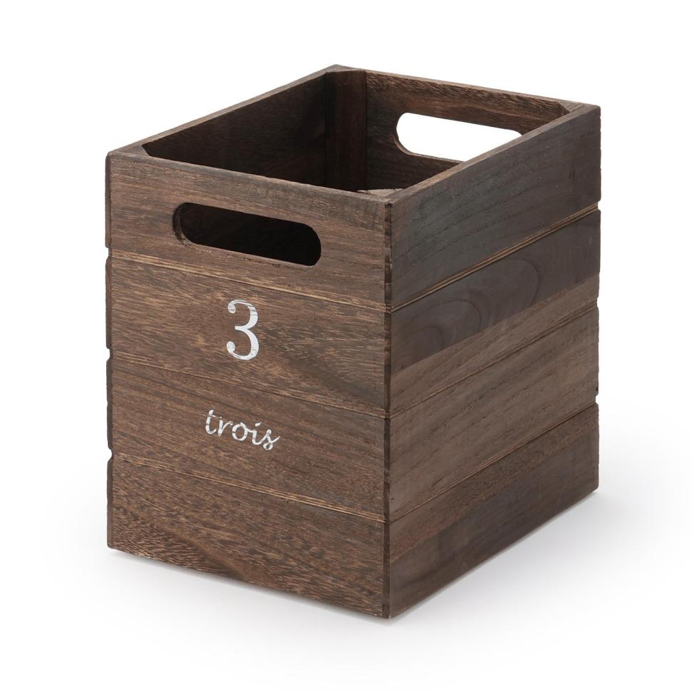 木製ストレージBOX クォーターサンド WH | TWO-ONE STYLEネット