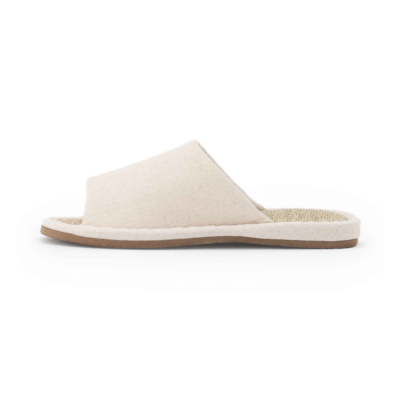 スリッパ　イグサ　M　ベージュ