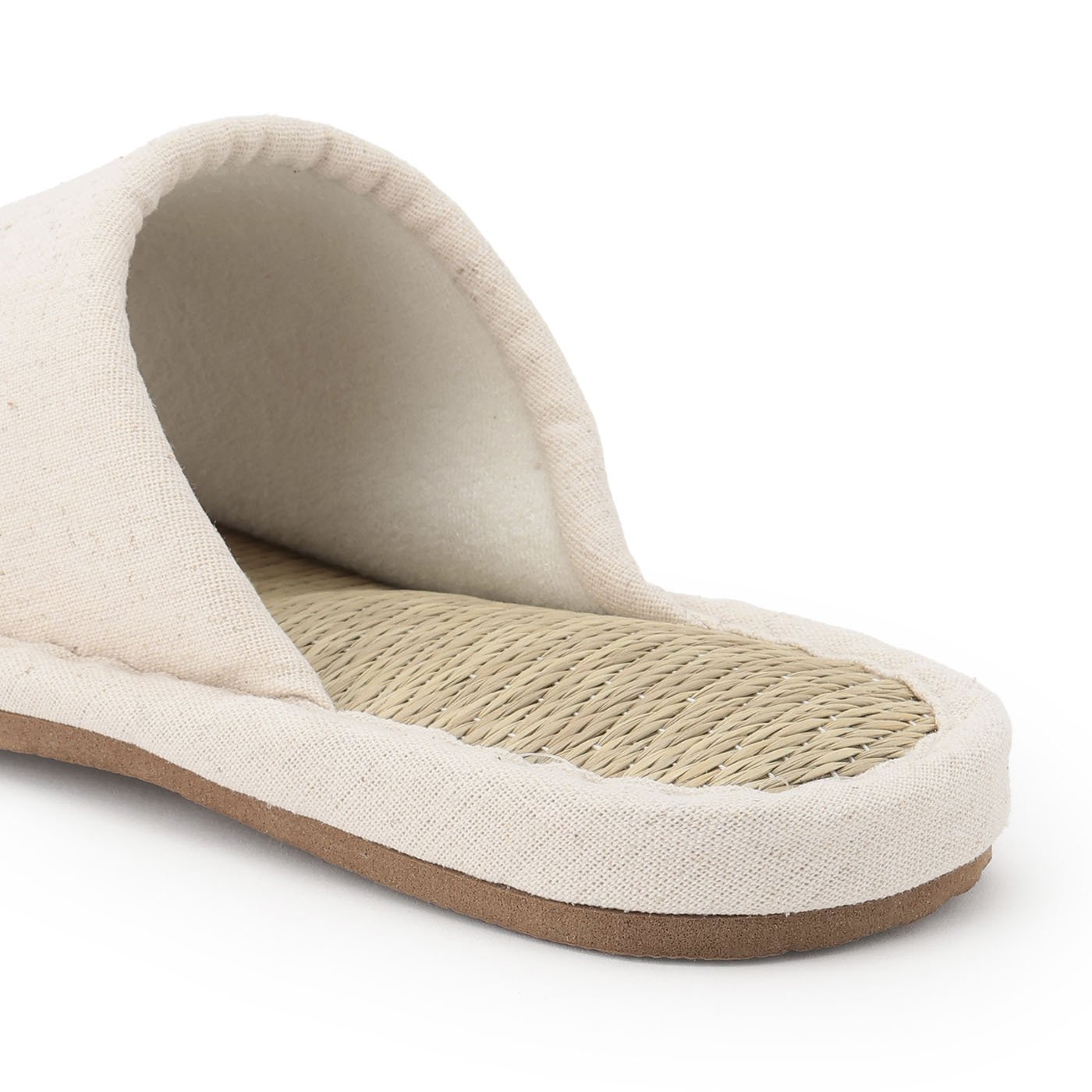 スリッパ　イグサ　M　ベージュ