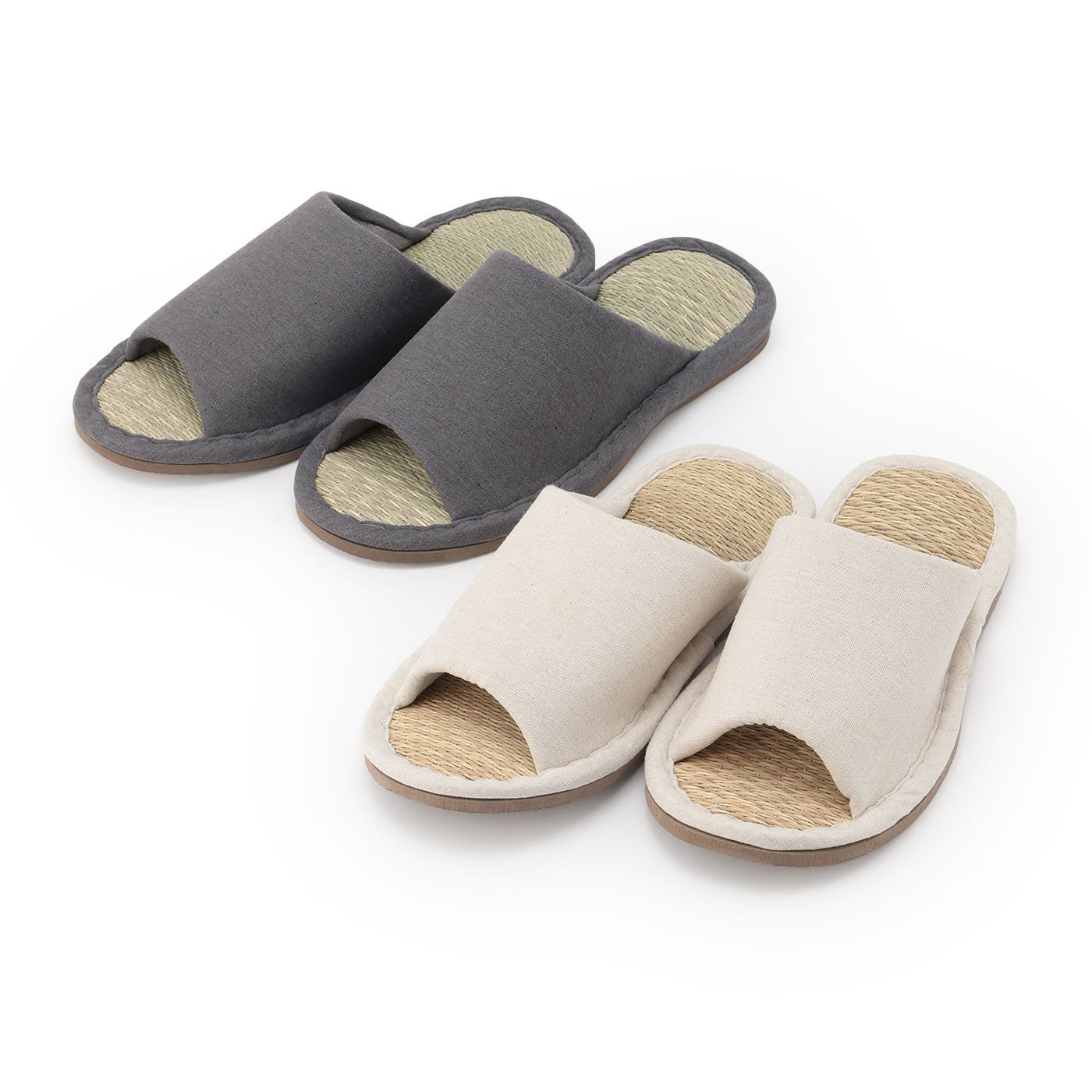 スリッパ　イグサ　M　ベージュ