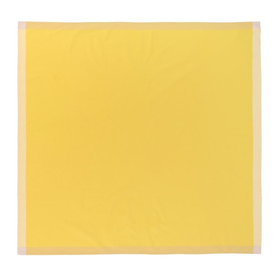 テーブルクロス　トロワ　YE(120×120)