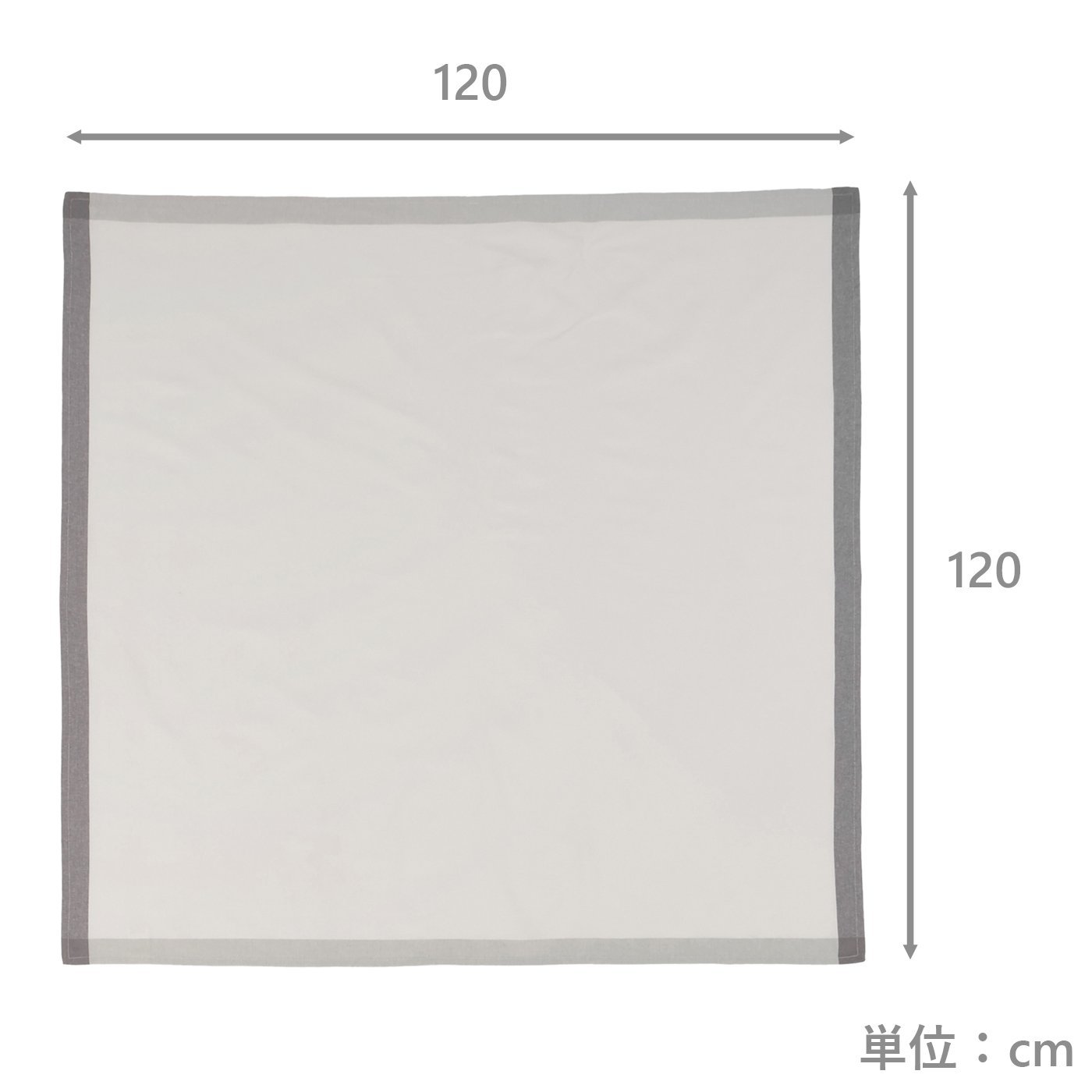 テーブルクロス　トロワ　IV(120×120)