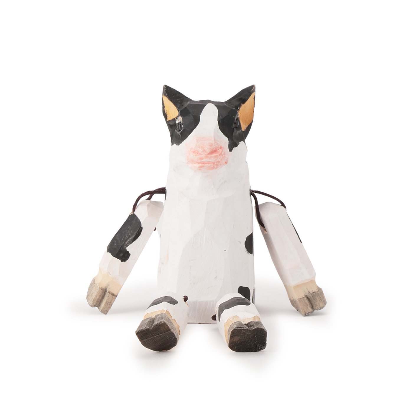 木製オブジェ　シッティングカウ