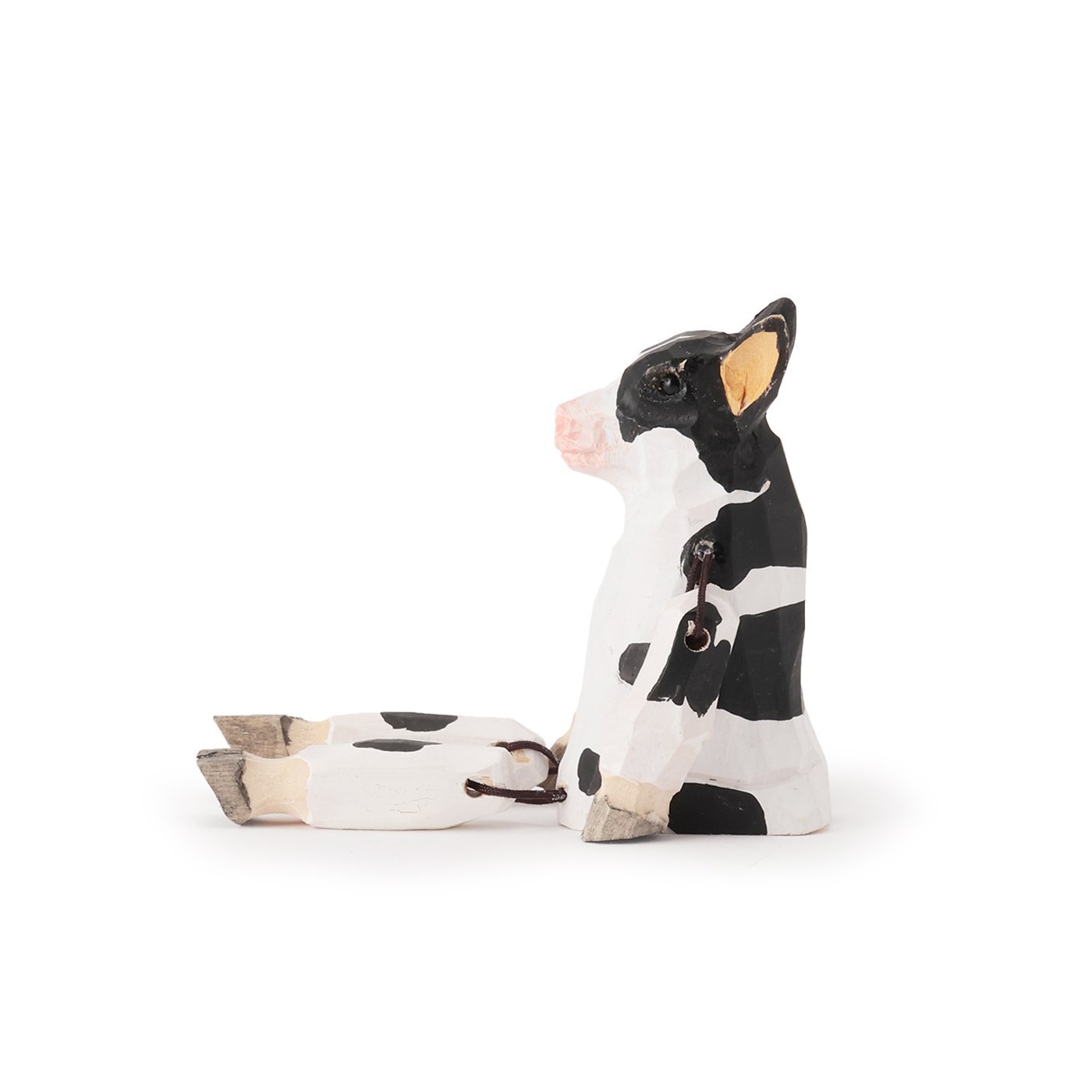 木製オブジェ　シッティングカウ