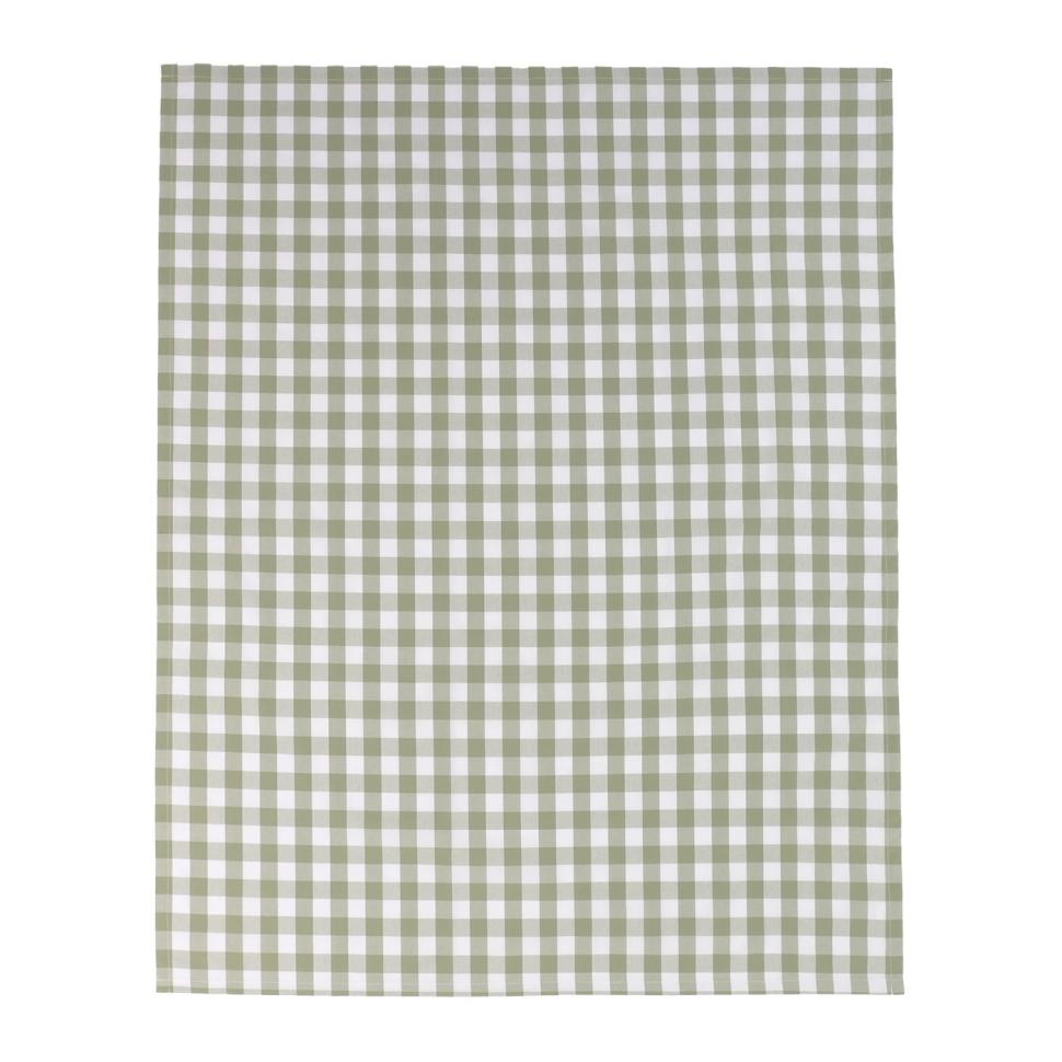 テーブルクロスM　プレイド　GR(130×170)