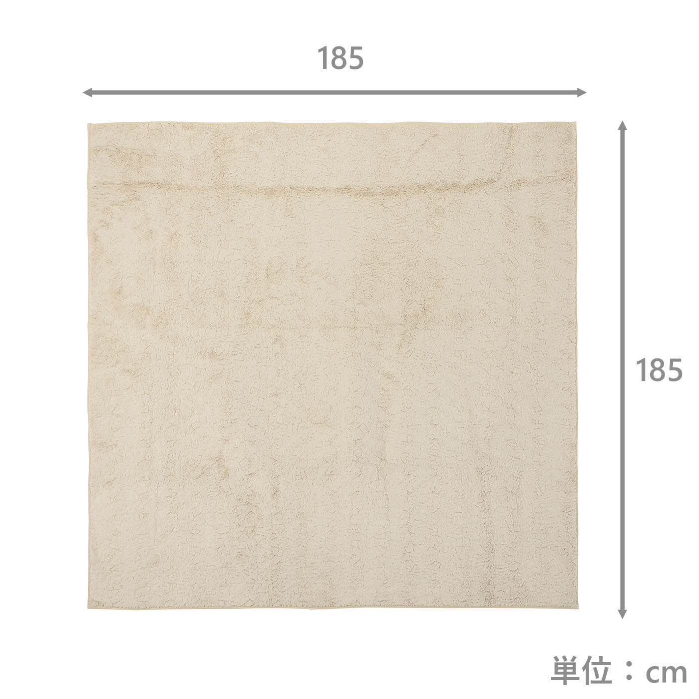 【10/12までの期間限定価格】ウレタン入りラグ　カーニッシュ　LBE(185×185)