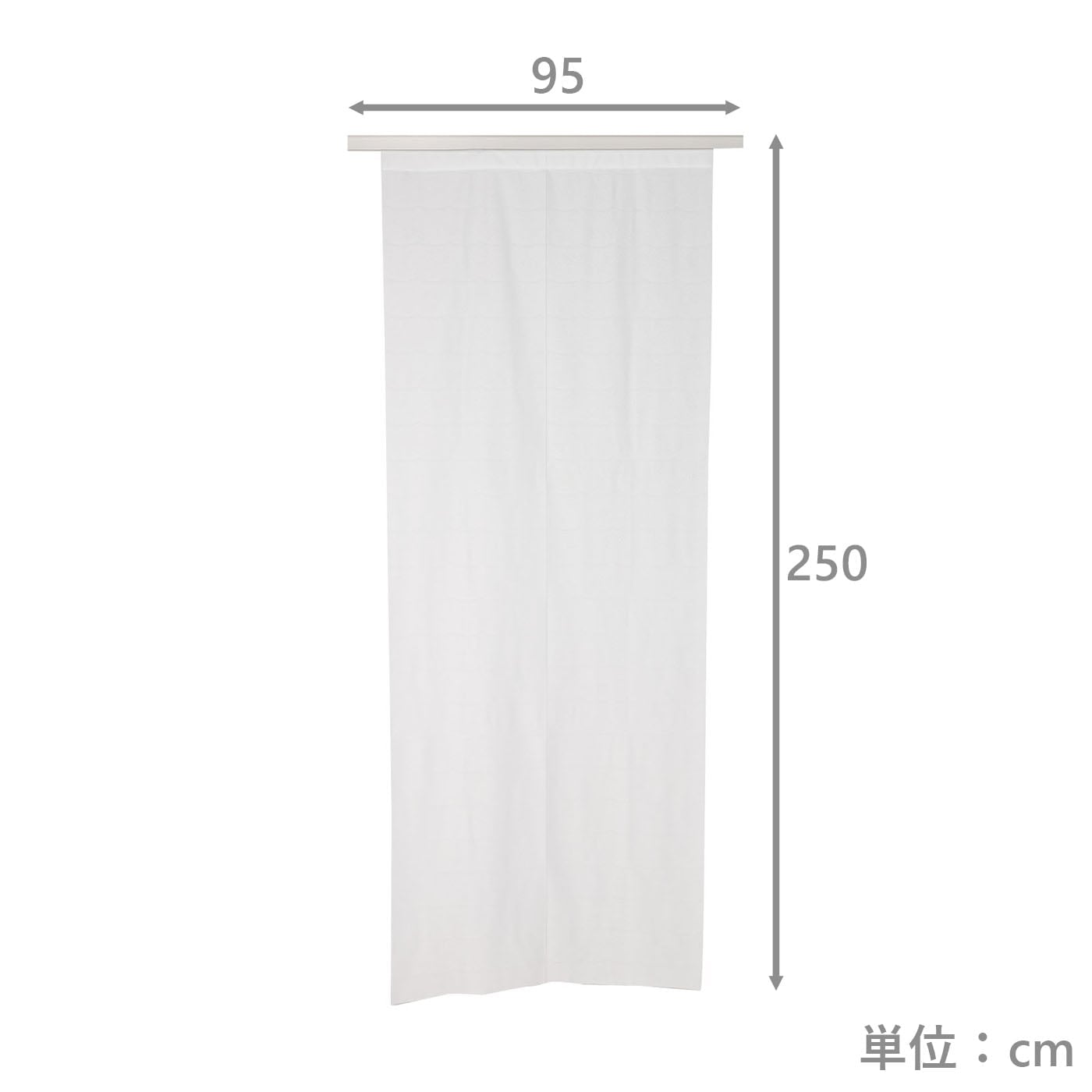 断熱間仕切り　95×250　WH