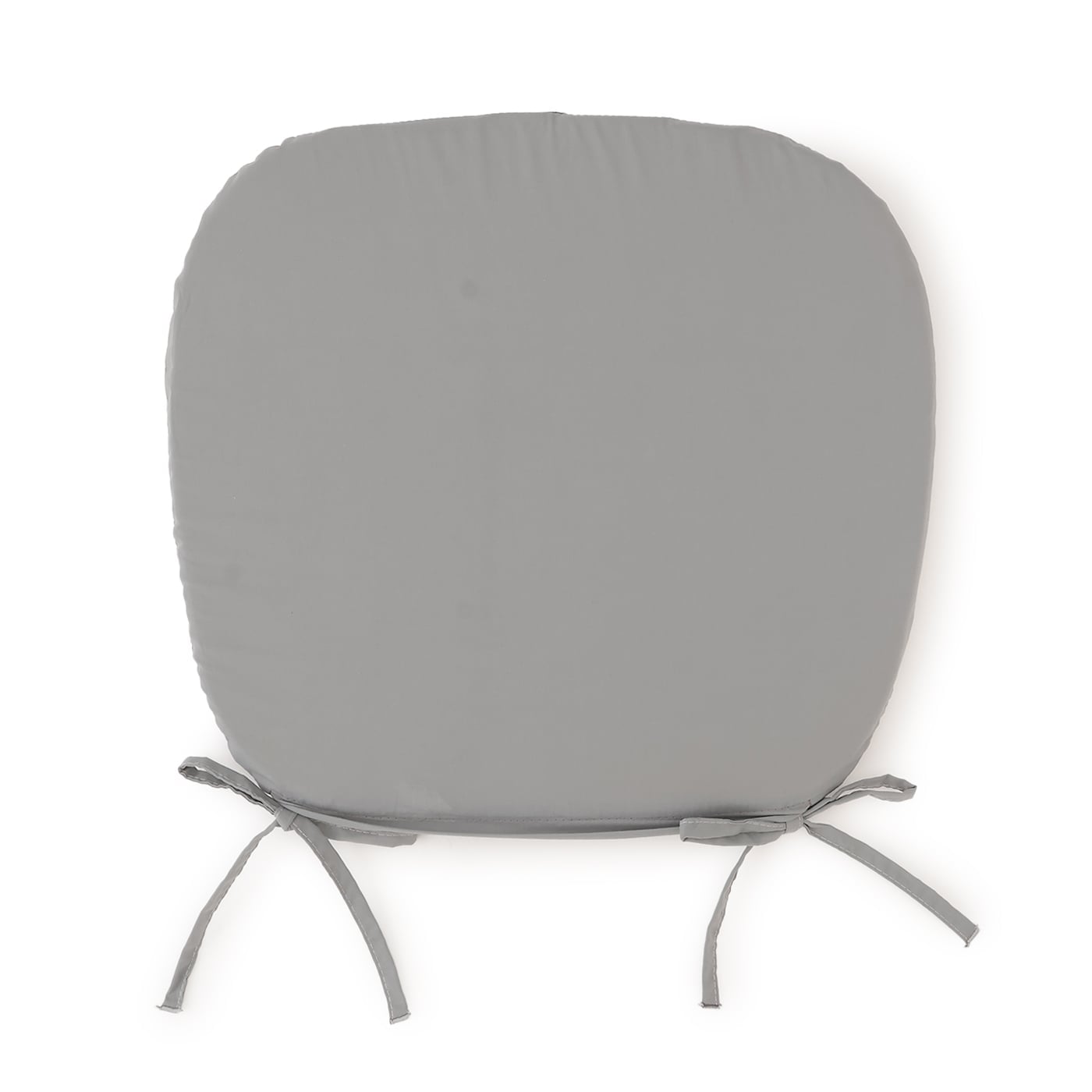 バテイ型シートクッション　ムジ　BL(43×41)