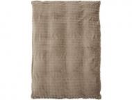 毛布兼用暖か掛カバー　セミダブルロング　フリュルW　BE