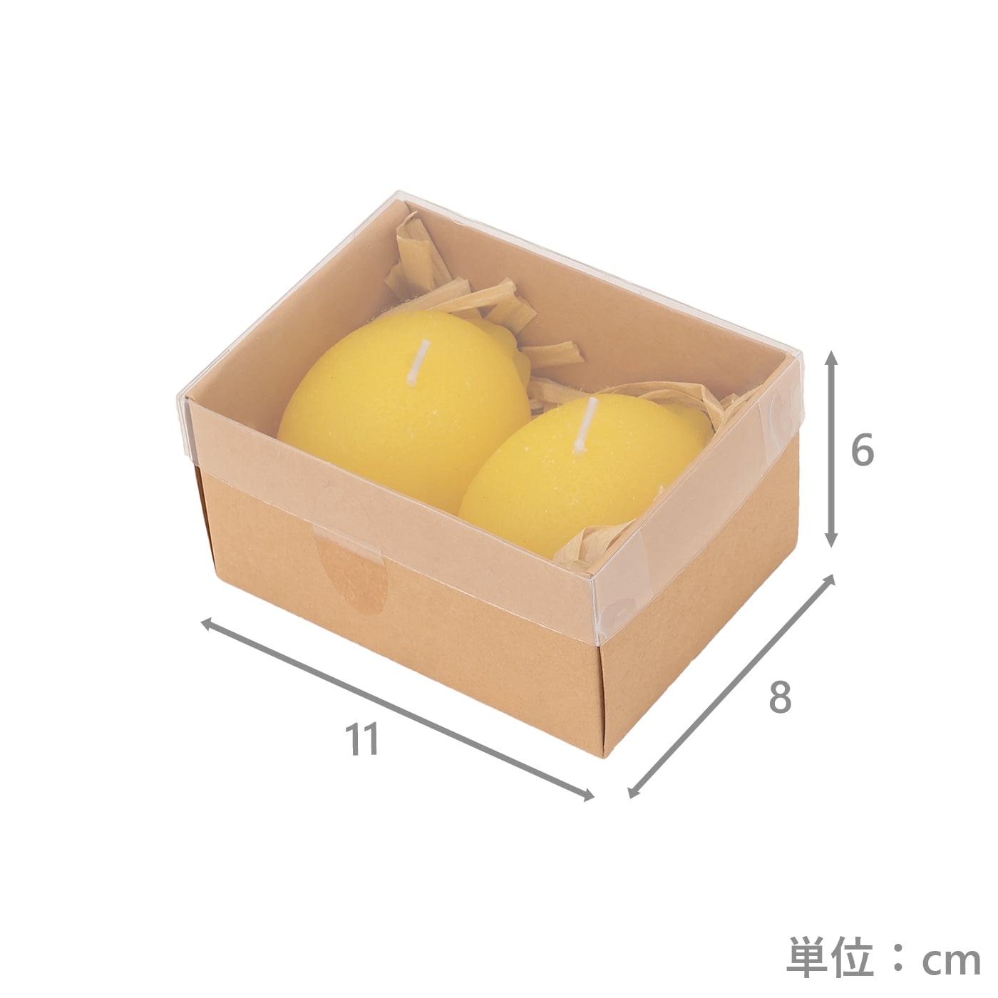 ティーライトキャンドル　2P　レモン