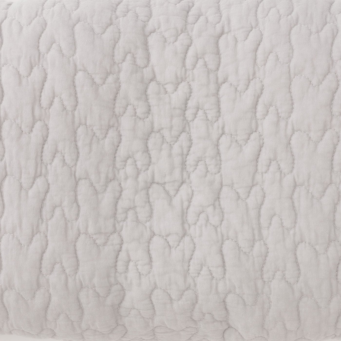 枕パッド　綿水洗いキルト　GY　(43×50)