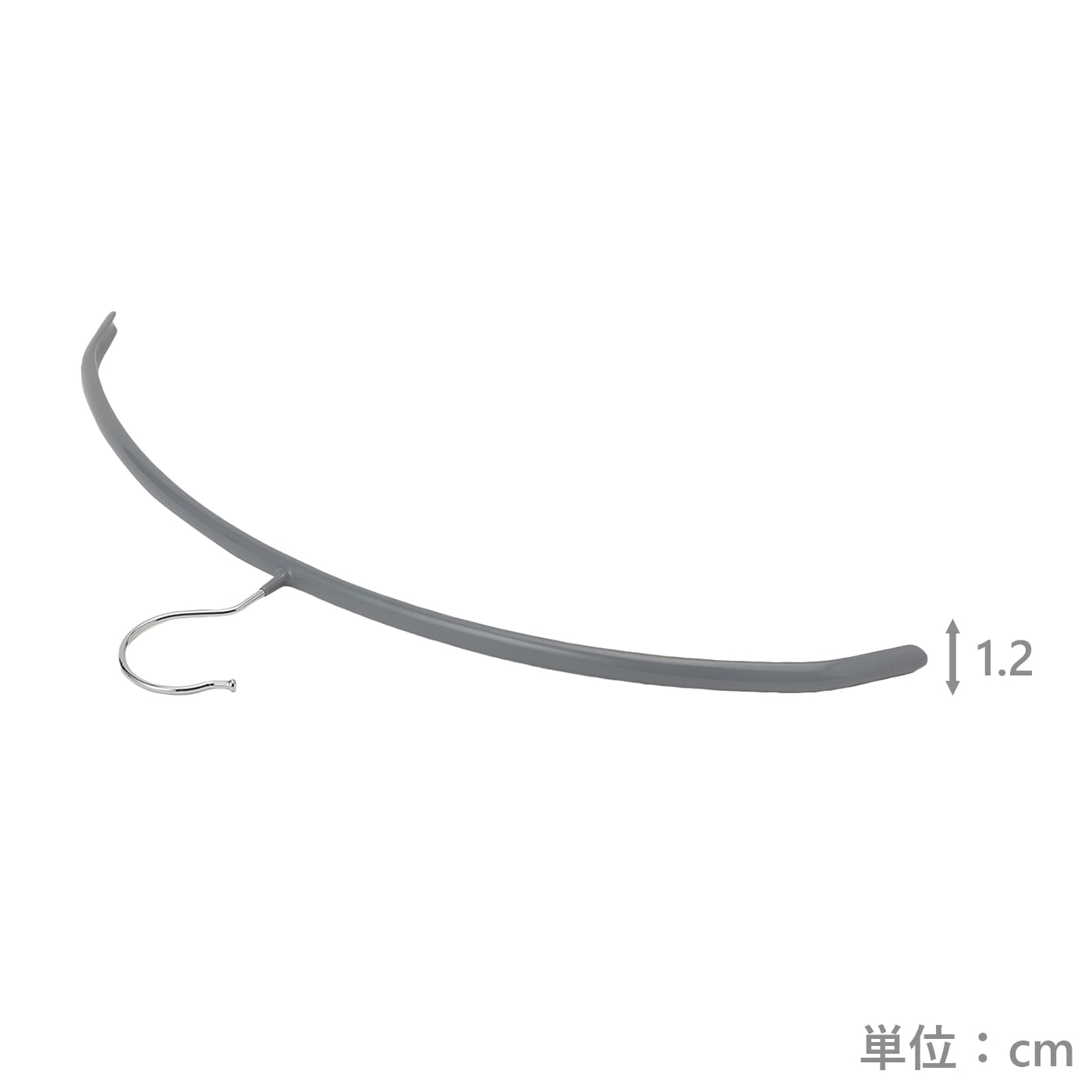 アーチ型ハンガー5本組　ジルDGY