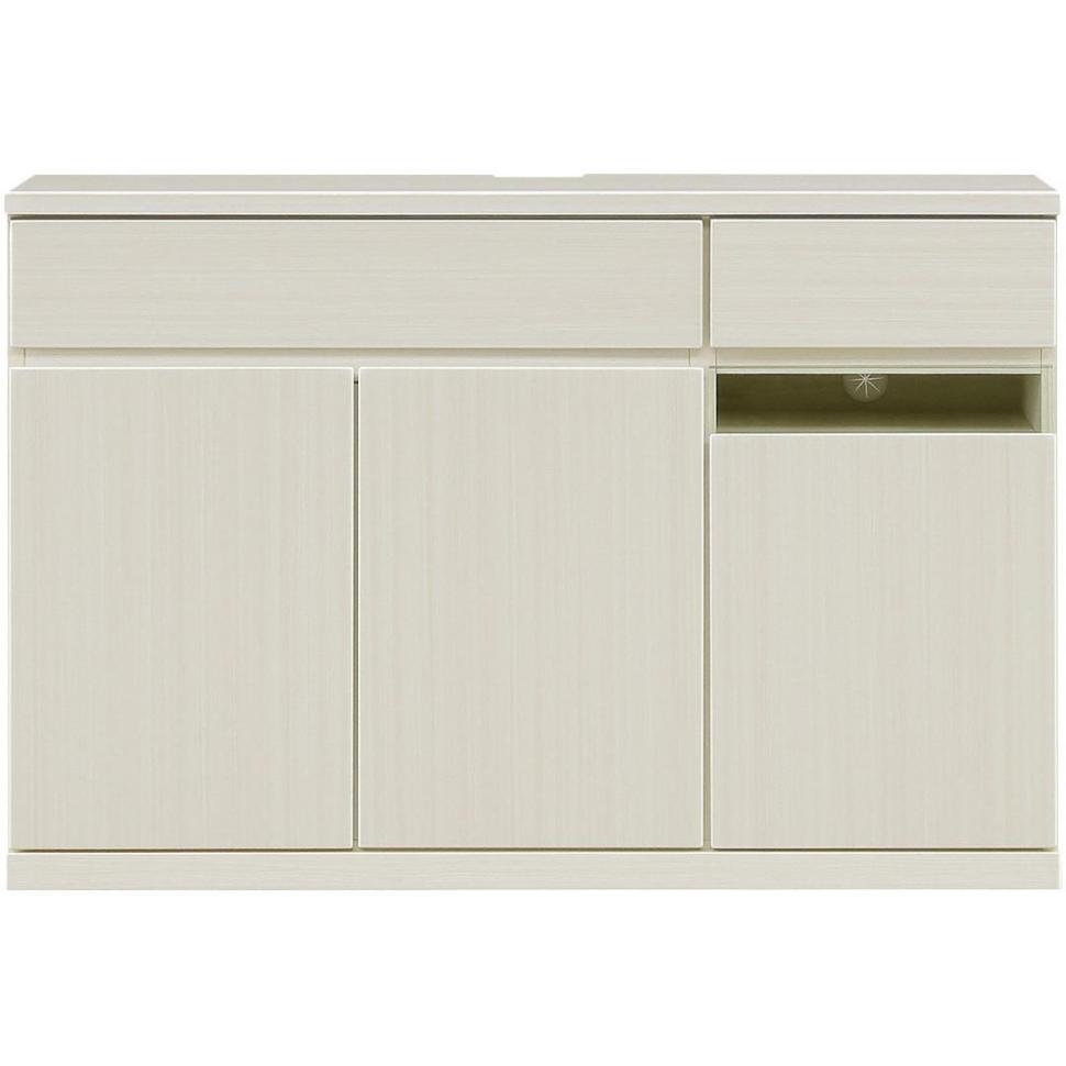 薄型AVキャビネット　ES120　WH