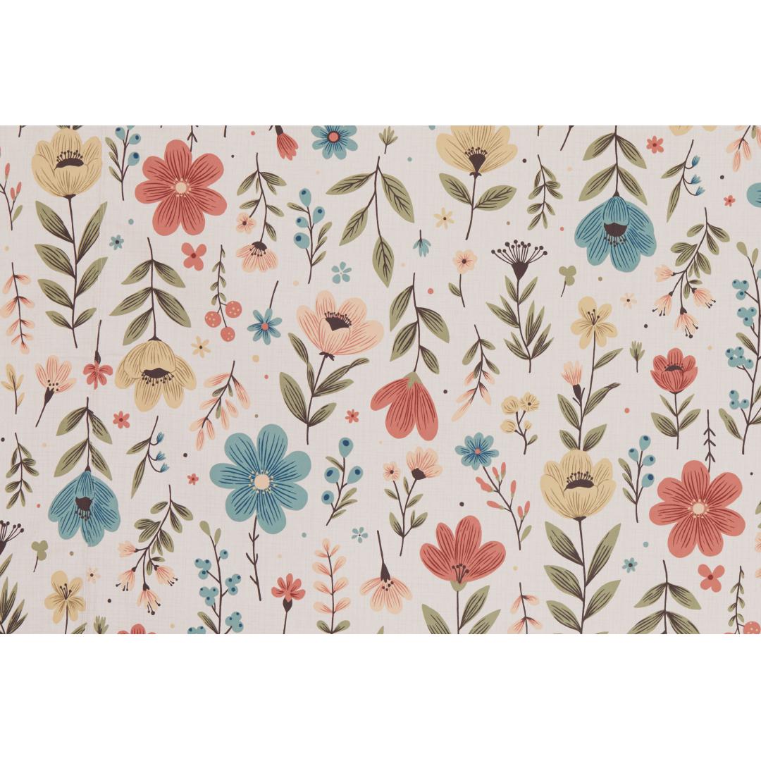 西川のコタツふとん掛　プチフラワー22掛