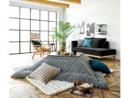 薄掛コタツふとん掛 UZチェッカー20 GY掛