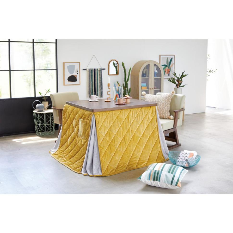 ハイタイプ用コタツふとん掛　SFHコデロS23　YE掛