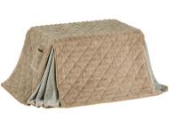 デスクタイプ用コタツふとん掛 DKFフリュルW BE掛