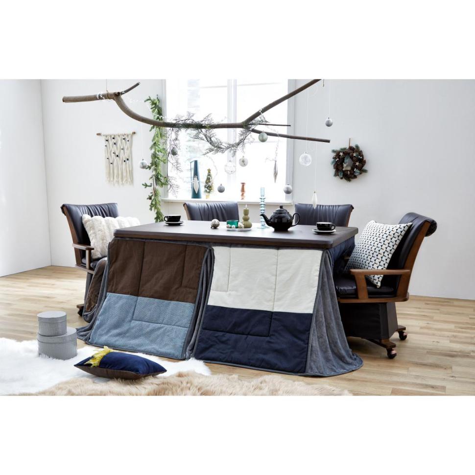 ハイタイプ用薄掛けコタツふとん掛　SFHハリエMT28　NV掛