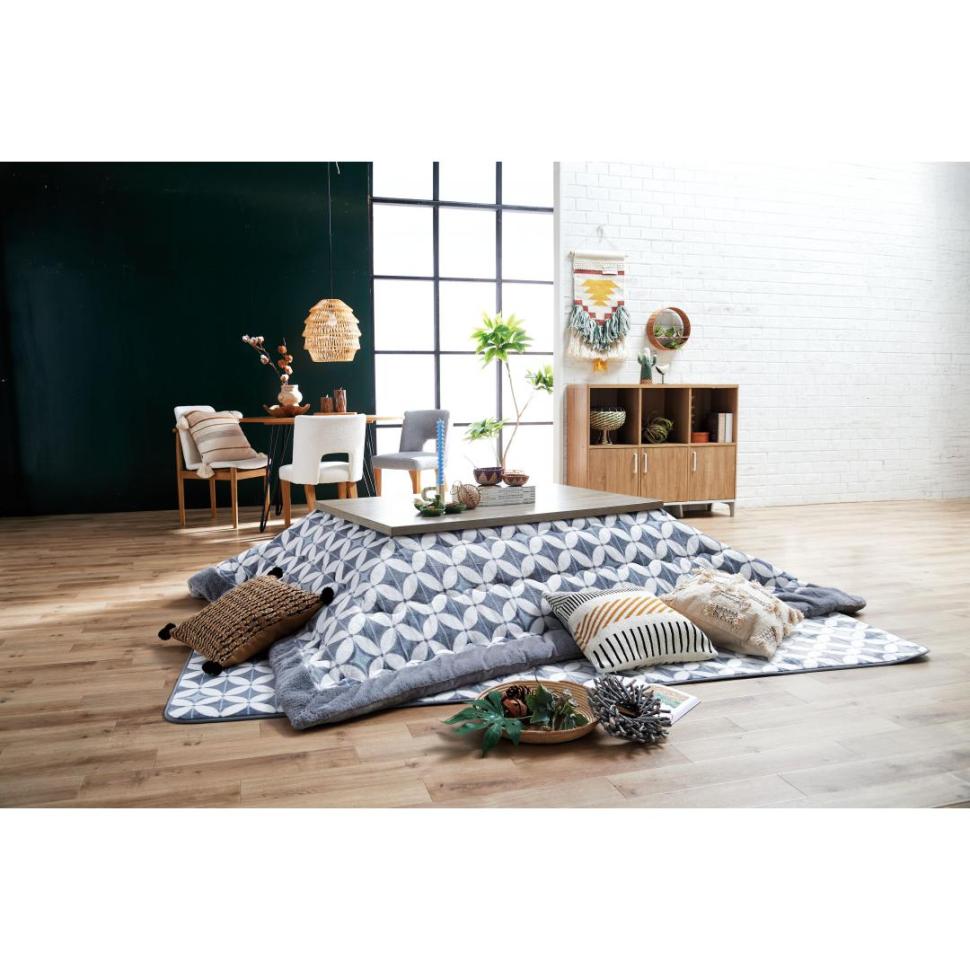 薄掛コタツふとん掛　UZペニー25　GY掛