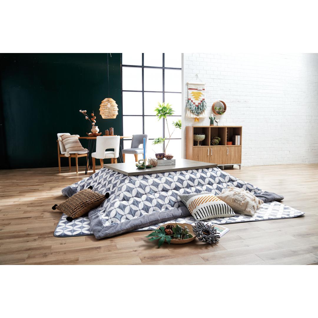 コタツふとん敷　ペニー25　GY敷