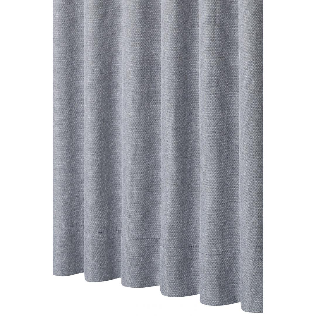 厚地カーテン　チェスター100×178　2枚組　グレー