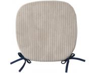 バテイ型シートクッション(ウレタン)　コデロS暖か　GY(41×43)