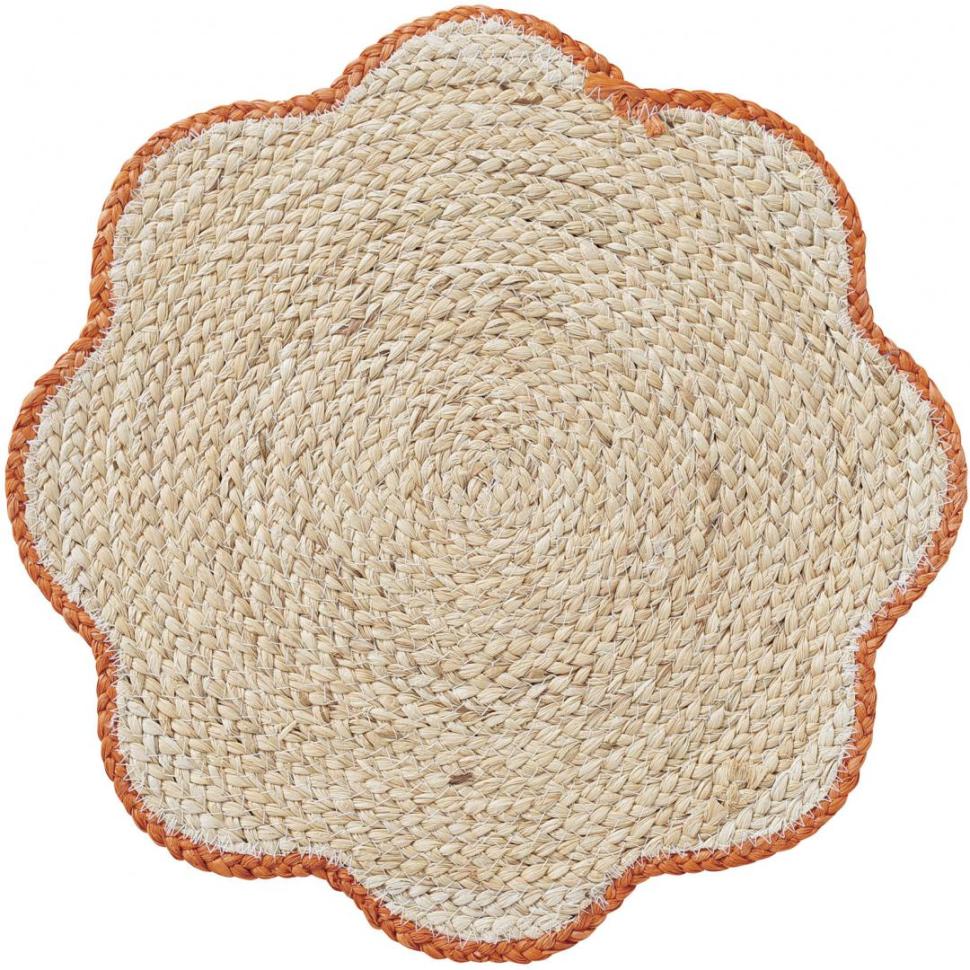 ランチマット　スカラップ　OR