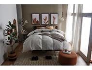 シェーヌ羽毛掛ふとん　ポーランドホワイトグース90%　シングルロング