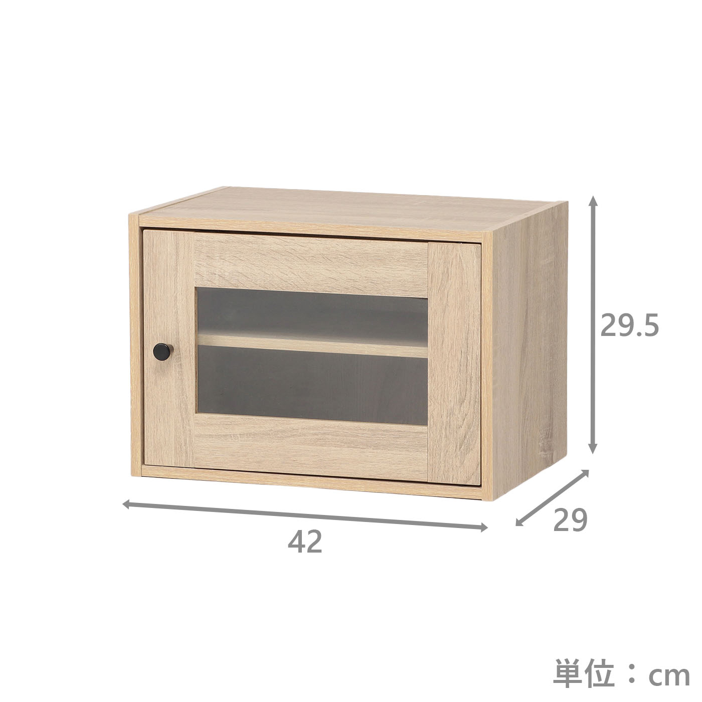 ピタッと収納ボックス　NピタボGD　OAK