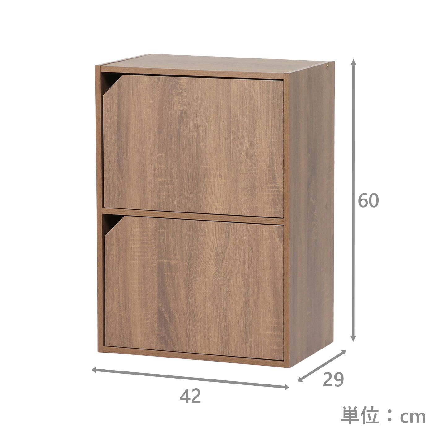 ピタッと収納ボックス　Nピタボ2D　VBR