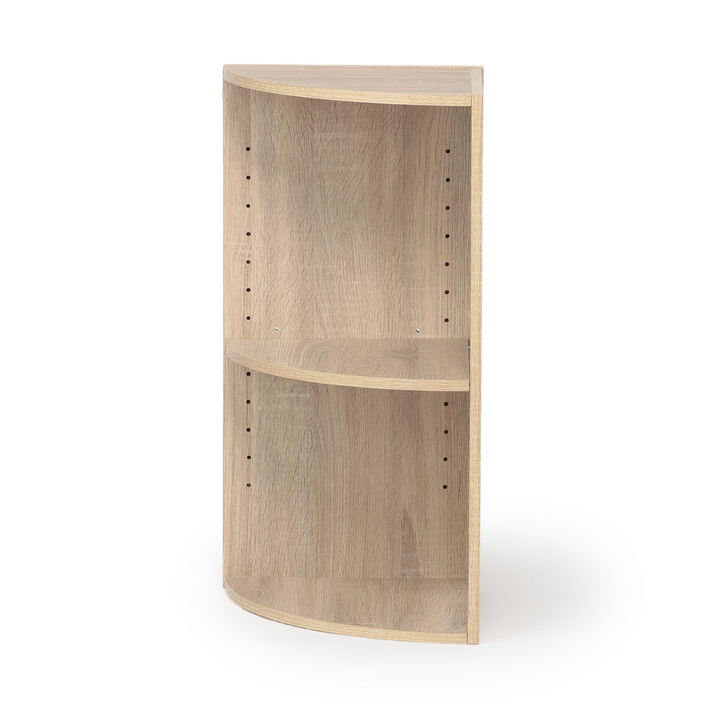 ピタッと収納ボックス　NピタボCNRコーナー2段　OAK
